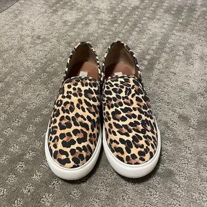 Steve Madden leopard sneakers